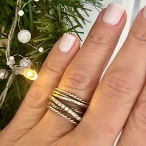 David Yurman - Crossover Diamond Ring